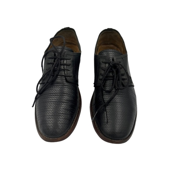SEAL OF SUTRO CO. Leather Oxford Shoes Black 8 main image 8